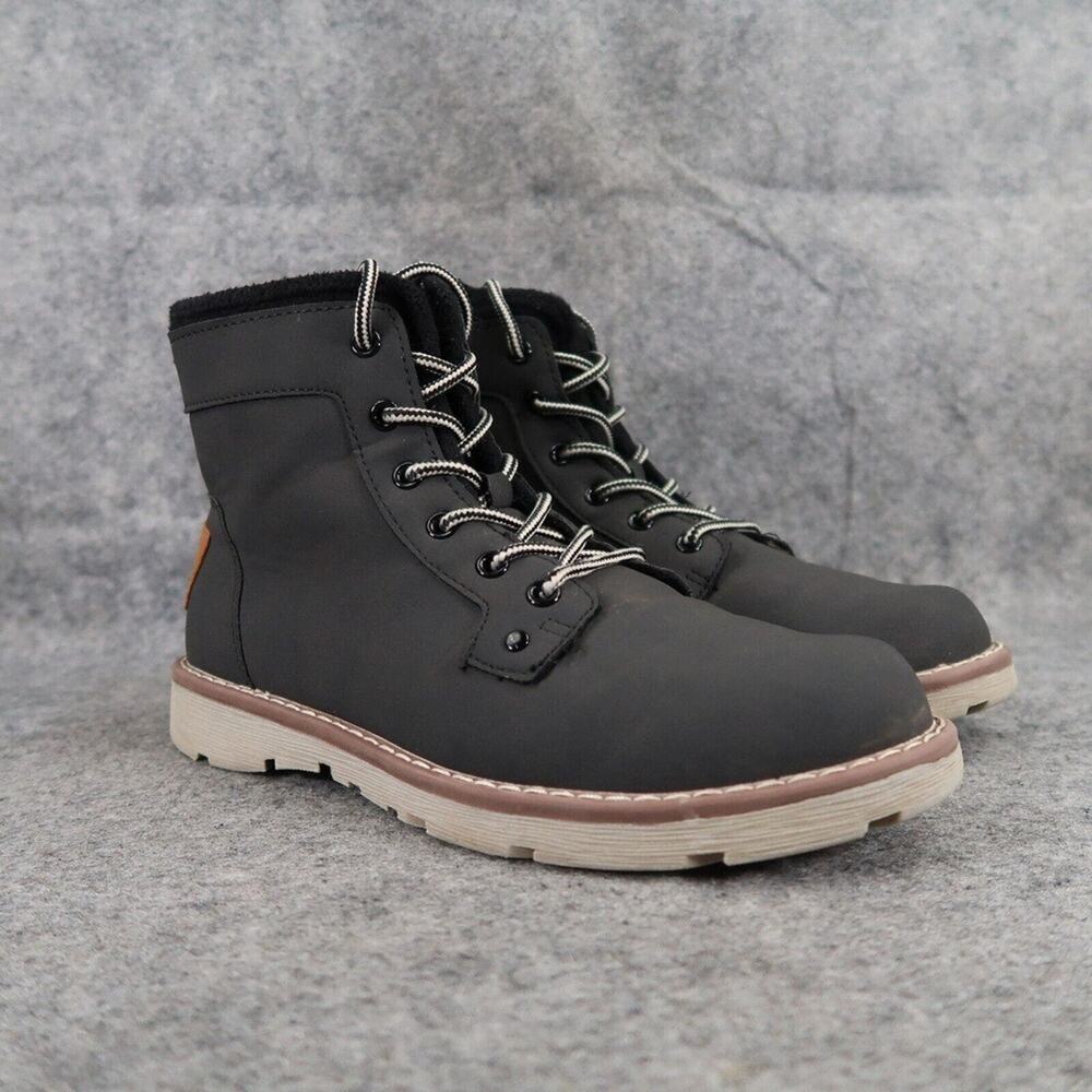 H&M Shoes Kids 4 Boots Casual Zip Outdoor Active Wild Falls Lace Up Youth Hi Top